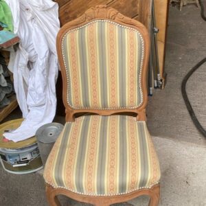 ART 092 Paire de chaises sablées