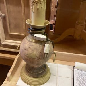 ART 252 Lampe 1873 sablée