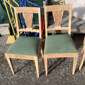 ART 1015 Lot de 2 chaises sablées