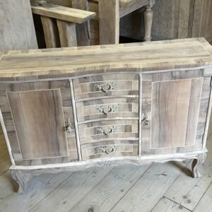 ART 1085-G Meuble marquetée sablé
