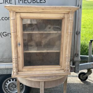 ART 1097-H Vitrine sapin sablé