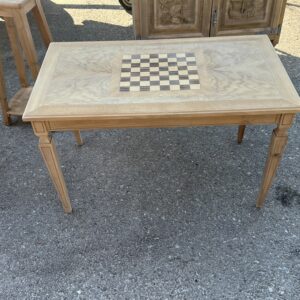 ART 1104-H Table basse échecs sablé