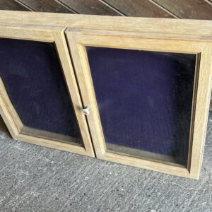ART 1124-I Vitrine chêne sablé