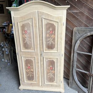 ART 1144-L Armoire marquetée sablé
